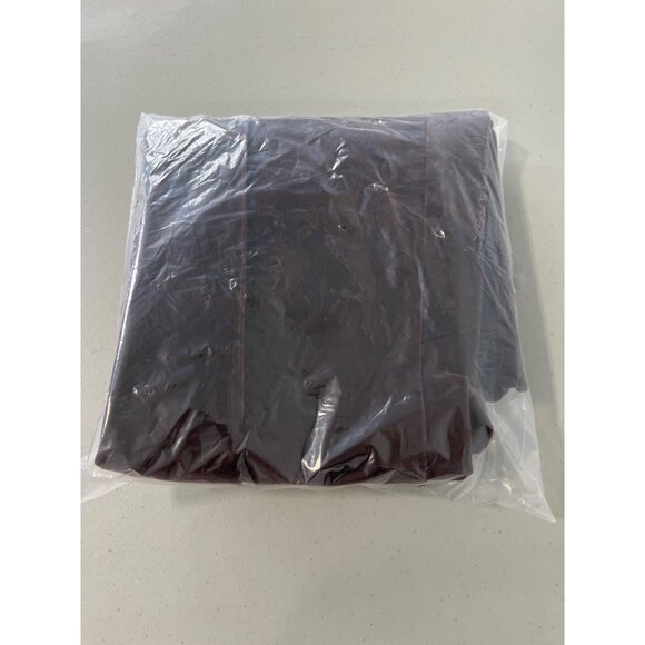 C Wonder by Christian Siriano Velvet Trouser Pant Size 12 Chocolate Plum Career - Picture 2 of 6